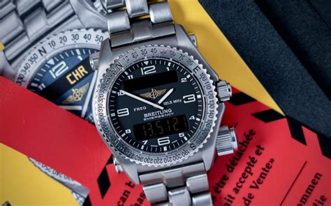 breitling emergency watch how does it work|breitling emergency watch manual.